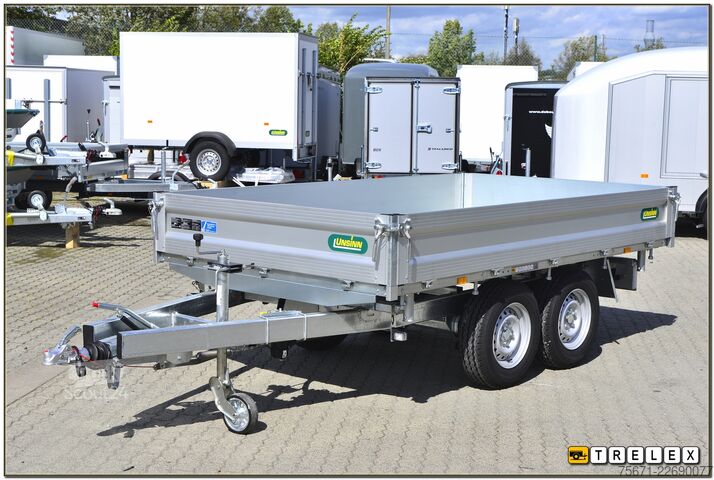 3-weg kipper aanhangwagen Unsinn UDK 3017-35-14 Spinlock Rampenvorbereit.