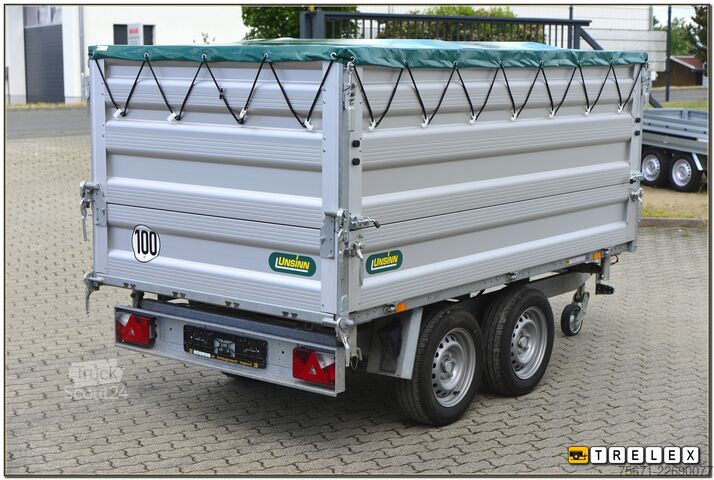 3-weg kipper aanhangwagen Unsinn UDK 3017-35-14 Spinlock Rampenvorbereit.