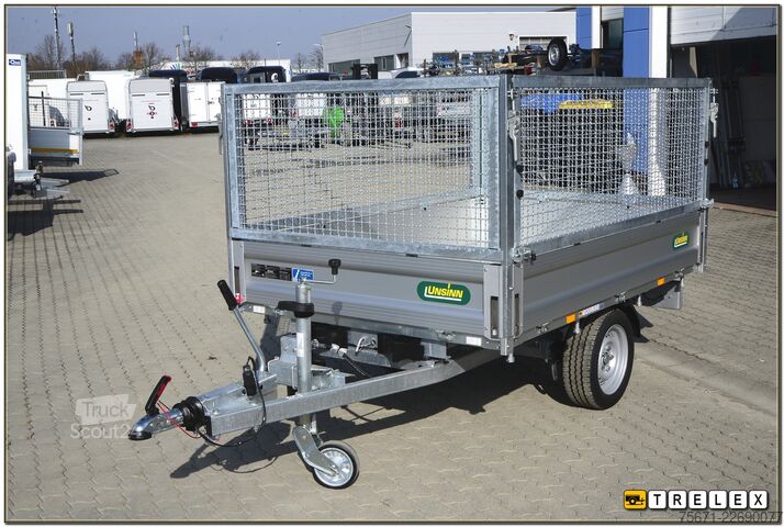 3-weg kipper aanhangwagen Unsinn UDK 3017-35-14 Spinlock Rampenvorbereit.