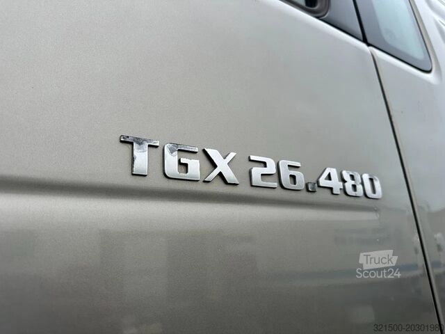 Standaard-SZM MAN TGX 26.480 XXL 6x2 Euro 5 / Hydraulics