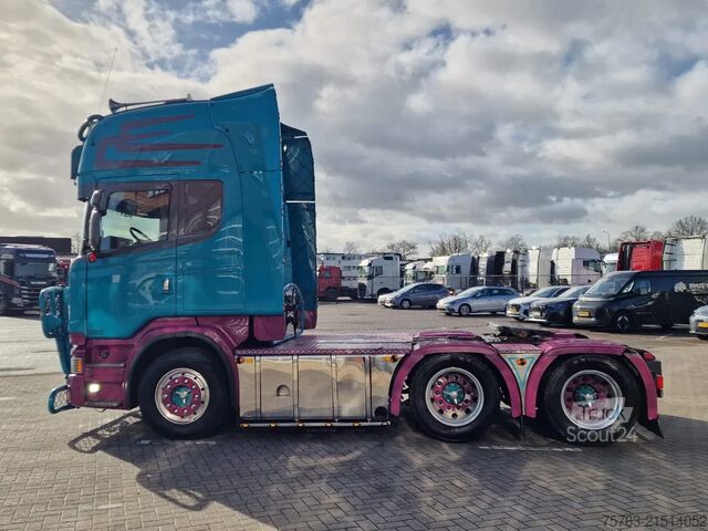 MTS standard Scania R620-V8 Topline 6x4 - Manual gearbox - Retarder...