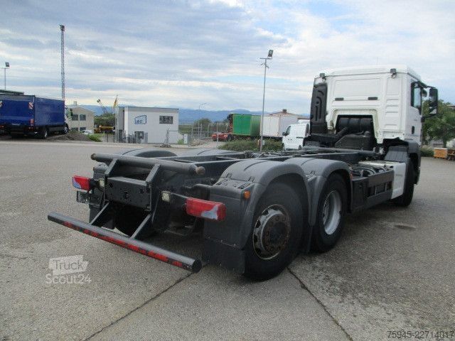 Lastbilchassi MAN TGS26.420, gel.Lift, Ret., Kipphydr., TÜV11/2026