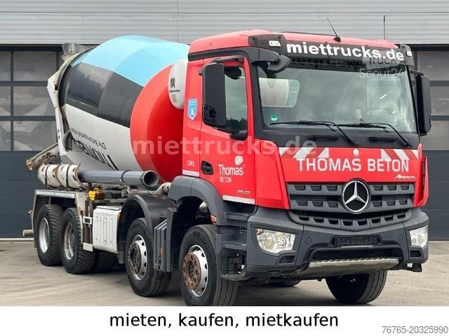Betona maisītājmašīna kravas automašīna MERCEDES-BENZ 3540B6x4 Putzmeister 10cbm/big axle