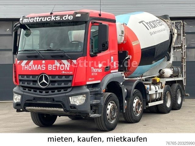 Betona maisītājmašīna kravas automašīna MERCEDES-BENZ 3540B6x4 Putzmeister 10cbm/big axle