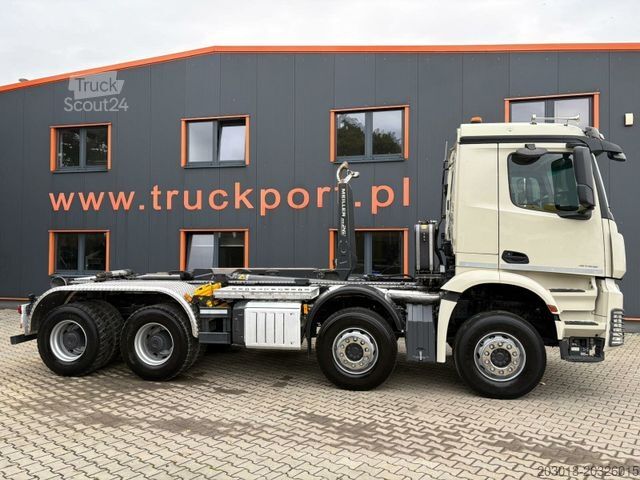 Abrollkipper MERCEDES-BENZ Arocs 4145 8x4 Abrollkipper MEILLER RS 26.60L