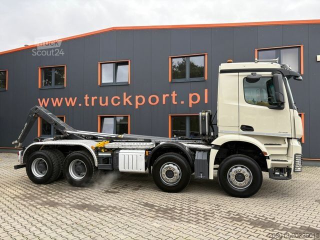 Abrollkipper MERCEDES-BENZ Arocs 4145 8x4 Abrollkipper MEILLER RS 26.60L