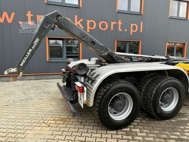 Abrollkipper MERCEDES-BENZ Arocs 4145 8x4 Abrollkipper MEILLER RS 26.60L