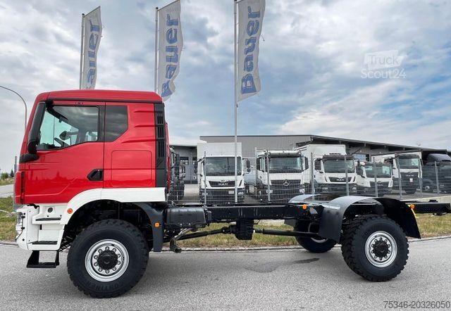 Lastbilchassi MAN TGM 18.250 4x4 BB/Expedition/3-Sitze/Neu