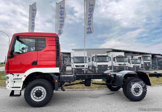 Lastbilchassi MAN TGM 18.250 4x4 BB/Expedition/3-Sitze/Neu