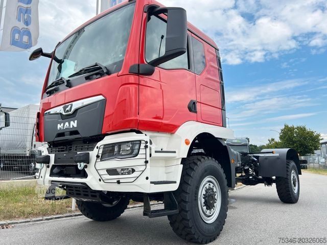Alții MAN TGM 18.250 4x4 BB/Feuerwehr/THW/3-Sitze/Neu
