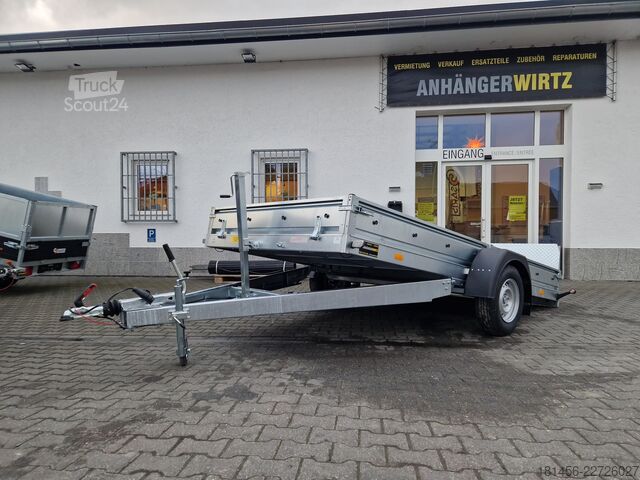 Avtoprikolica za prevoz vozil Sorelpol Multi XL GN226 1800kg Transporter kipp