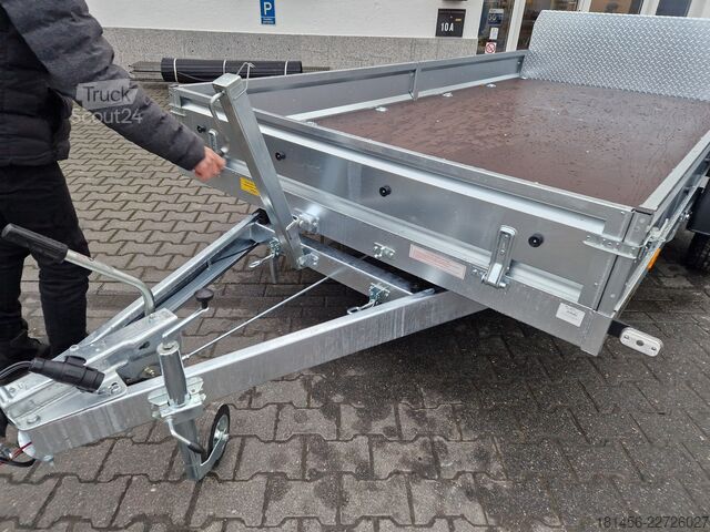 Avtoprikolica za prevoz vozil Sorelpol Multi XL GN226 1800kg Transporter kipp