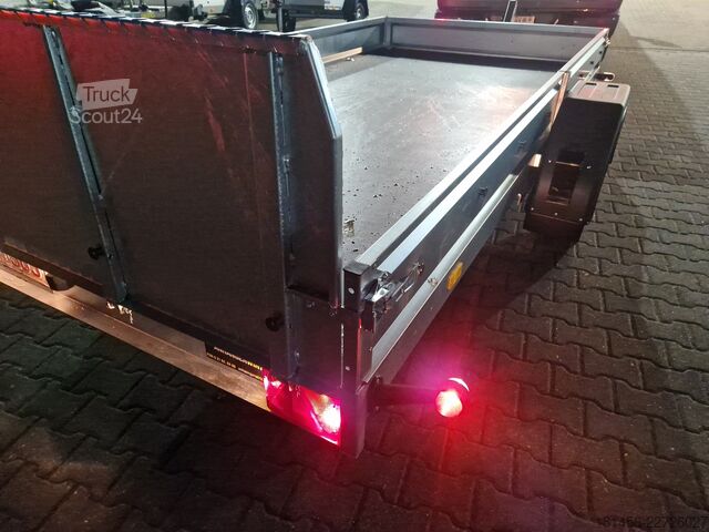 Avtoprikolica za prevoz vozil Sorelpol Multi XL GN226 1800kg Transporter kipp