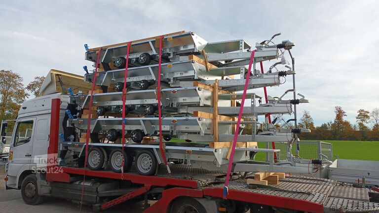 Baumaschinenanhänger Martz Aluboden Builder 3500kg 2625kg Nutlast
