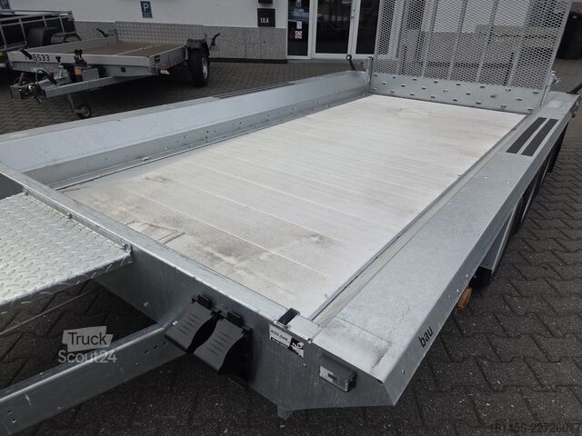 Baumaschinenanhänger Martz Aluboden Builder 3500kg 2625kg Nutlast