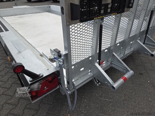 Baumaschinenanhänger Martz Aluboden Builder 3500kg 2625kg Nutlast