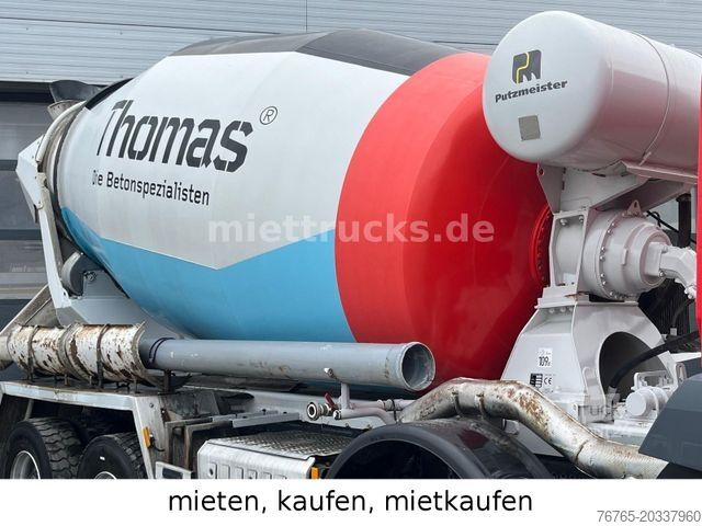 Betonmixer vrachtwagen MERCEDES-BENZ 3540B 8x4 Putzmeister 10cbm/big axle