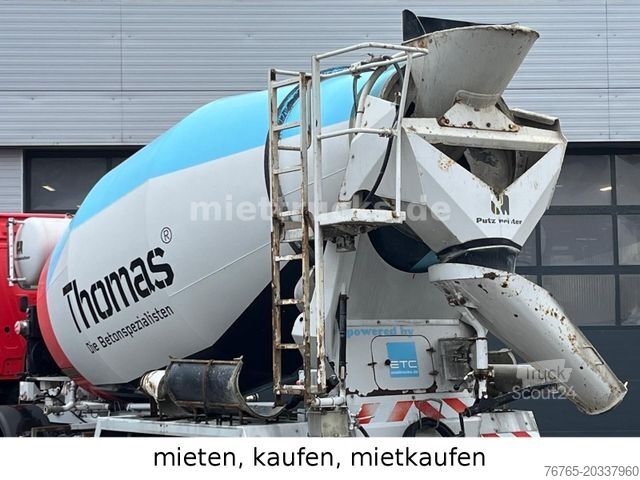 Betonmixer vrachtwagen MERCEDES-BENZ 3540B 8x4 Putzmeister 10cbm/big axle