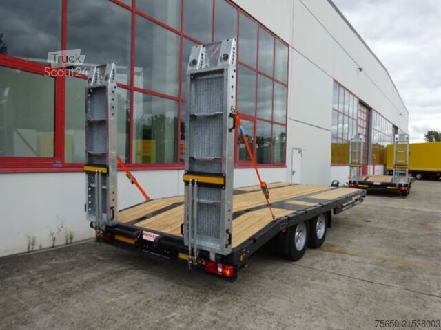 Low loader trailer Möslein TTT 11- 6,28P  Neuer Tandemtieflader