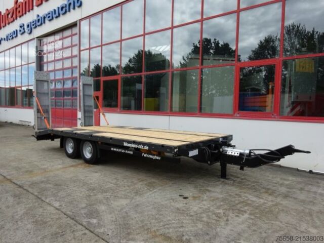 Low loader trailer Möslein TTT 11- 6,28P  Neuer Tandemtieflader