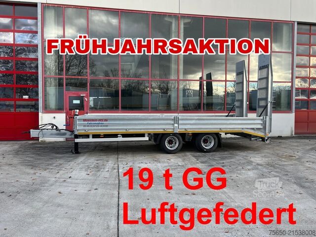 Low loader trailer Möslein TTH 19- 6,7  19 t Tandemtieflader-- Neufahrzeug --