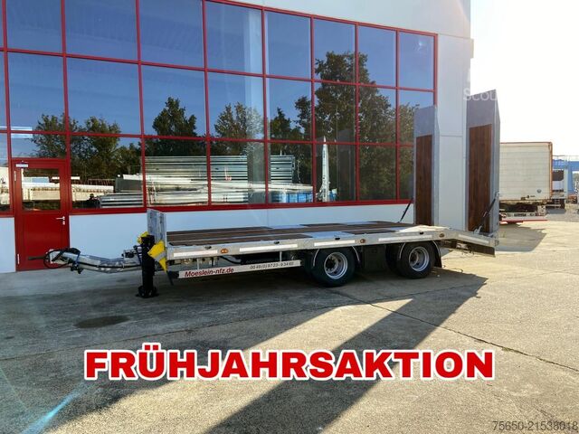 Low loader trailer Möslein TT21- 7,2  21 t Tandemtieflader, Luftgefedert, NEU
