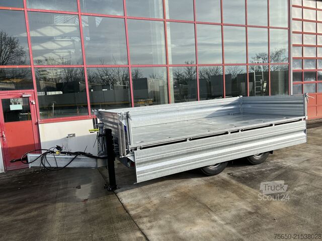 Tipper trailer Möslein TTD 19 B  19 t Tandemkipper- Tieflader, Breitbereifung