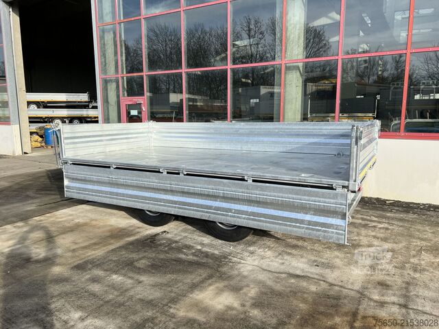 Tipper trailer Möslein TTD 19 B  19 t Tandemkipper- Tieflader, Breitbereifung