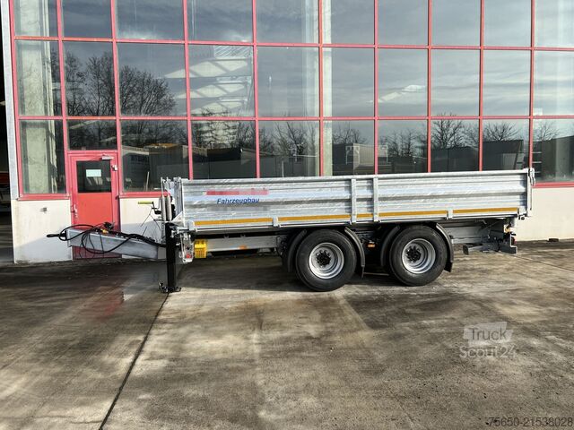 Tipper trailer Möslein TTD 19 B  19 t Tandemkipper- Tieflader, Breitbereifung