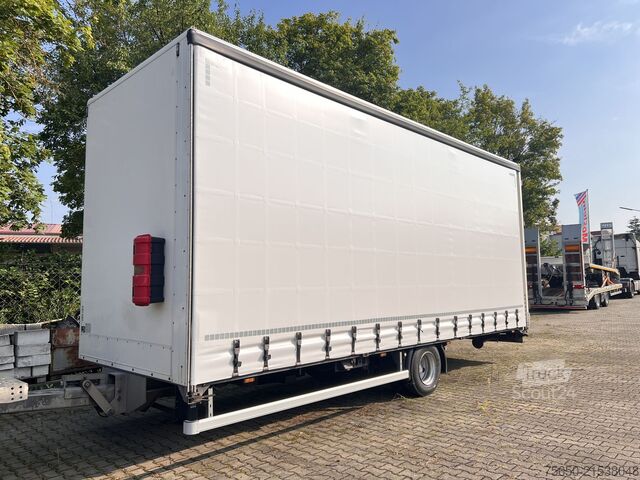 Open trailer with tarp Ackermann Z-KA-F10.5/7,6  1 Achs Planenanhänger 10,5 t GG