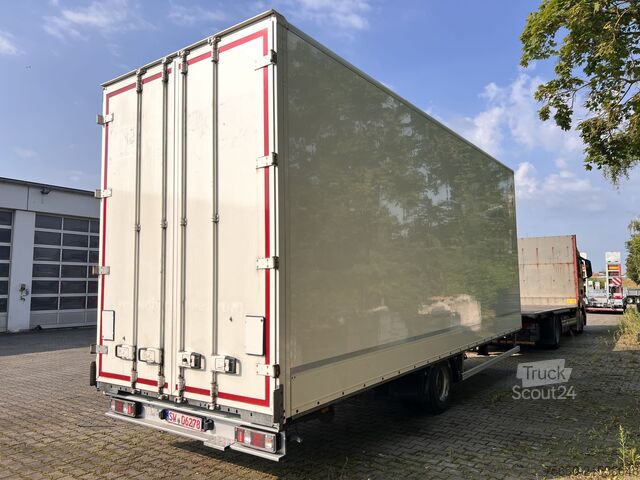 Open trailer with tarp Ackermann Z-KA-F10.5/7,6  1 Achs Planenanhänger 10,5 t GG