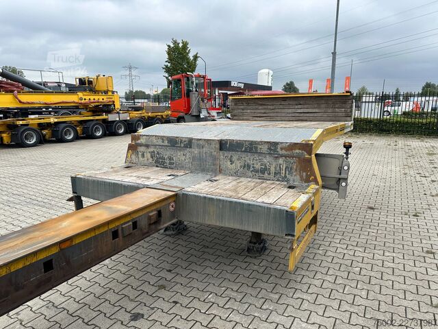 Încărcător redus Broshuis E-2190/27 / 3-axle lowloader /  6,4m extendable...