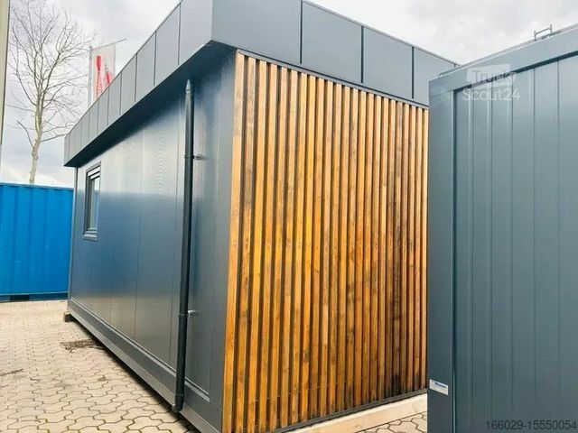 Remorcă cu șasiu interschimbabil  Wiese Wunderschöner Büro/Saunacontainer