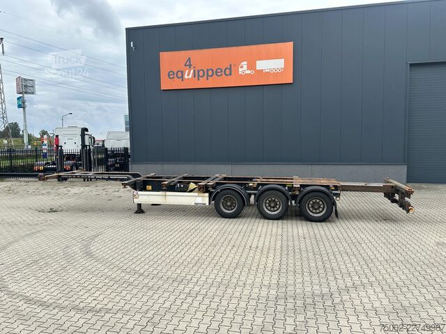 Transportul de containere Krone 40FT HIGH CUBE / BPW / DRUMBRAKES / NL-CHASSIS
