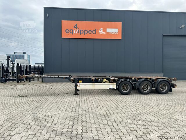 Transportul de containere Krone 40FT HIGH CUBE / BPW / DRUMBRAKES / NL-CHASSIS