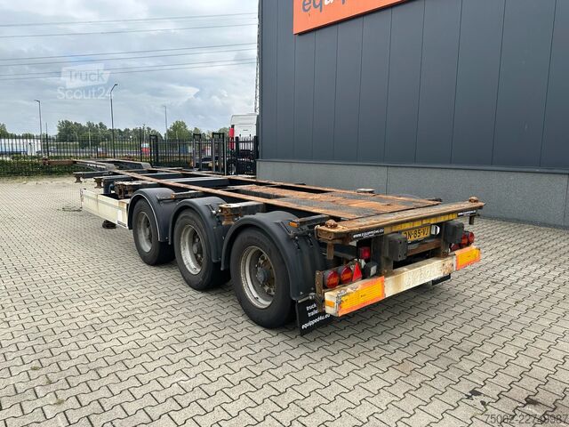 Transportul de containere Krone 40FT HIGH CUBE / BPW / DRUMBRAKES / NL-CHASSIS