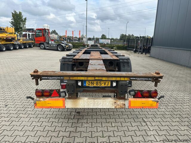 Transportul de containere Krone 40FT HIGH CUBE / BPW / DRUMBRAKES / NL-CHASSIS