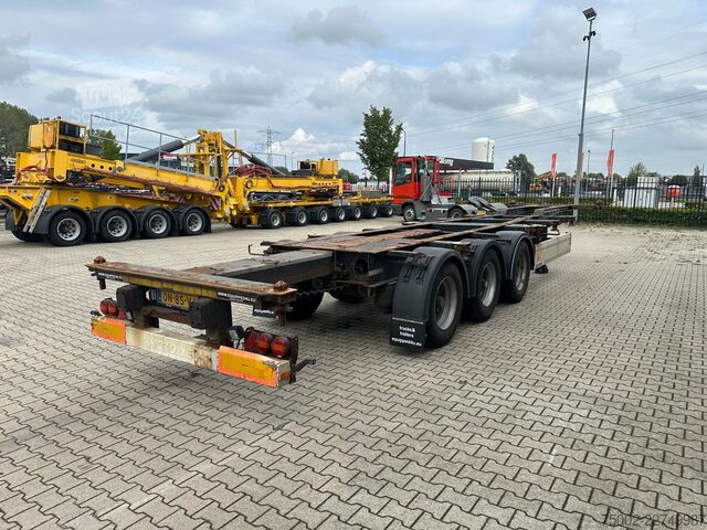 Transportul de containere Krone 40FT HIGH CUBE / BPW / DRUMBRAKES / NL-CHASSIS