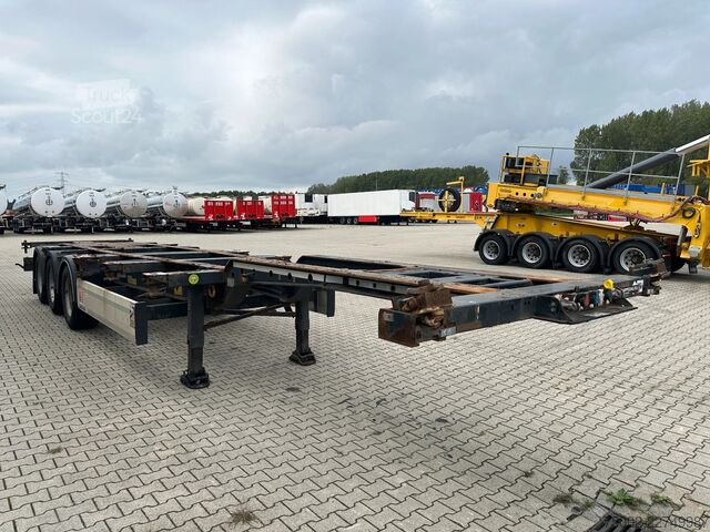 Transportul de containere Krone 40FT HIGH CUBE / BPW / DRUMBRAKES / NL-CHASSIS