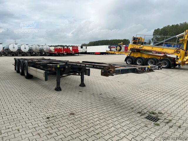 Transportul de containere Krone 40FT HIGH CUBE / BPW / DRUMBRAKES / NL-CHASSIS