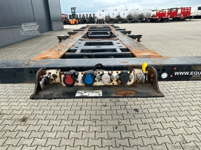 Transportul de containere Krone 40FT HIGH CUBE / BPW / DRUMBRAKES / NL-CHASSIS
