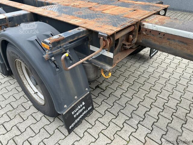 Transportul de containere Krone 40FT HIGH CUBE / BPW / DRUMBRAKES / NL-CHASSIS
