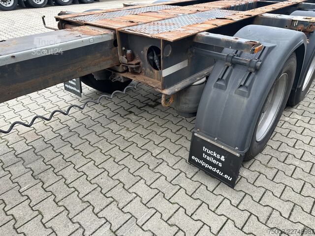 Transportul de containere Krone 40FT HIGH CUBE / BPW / DRUMBRAKES / NL-CHASSIS