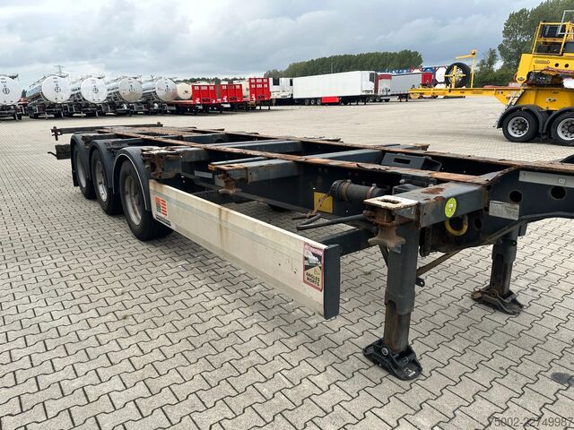 Transportul de containere Krone 40FT HIGH CUBE / BPW / DRUMBRAKES / NL-CHASSIS