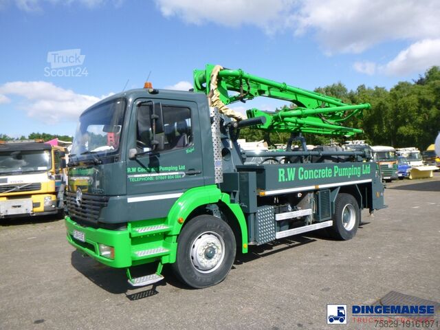 Bomba de hormigón Mercedes Atego 1823 4x2 Putzmeister concrete pump 16 m