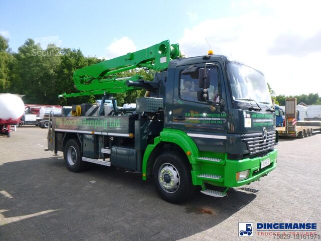 Bomba de hormigón Mercedes Atego 1823 4x2 Putzmeister concrete pump 16 m
