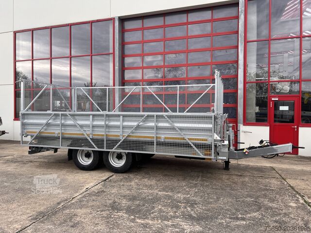 Kiepaanhangwagen Möslein TTD 14  5,70 m  14 t Tandem- Kipper Tieflader 5,70 m lang, Breite Reifen-- Neufahrzeug --