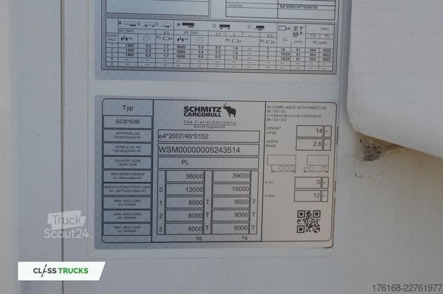 Semirimorchio frigorifero SCHMITZ CARGOBULL SKO FP 60 ThermoKing SLXi 300