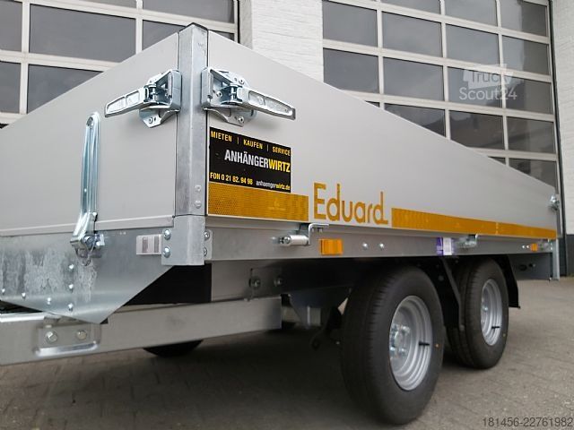 Автомобильный прицеп Eduard Pritschenanhänger Tandem 2000kg 250x145x30cm