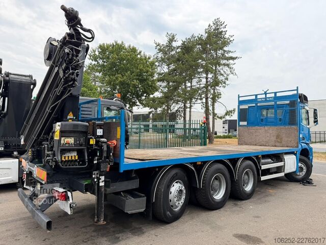 Piattaforma di carico Mercedes-Benz AROCS 3240 8x4 + CRANE HIAB 166 E-5 - ROTATOR 5...
